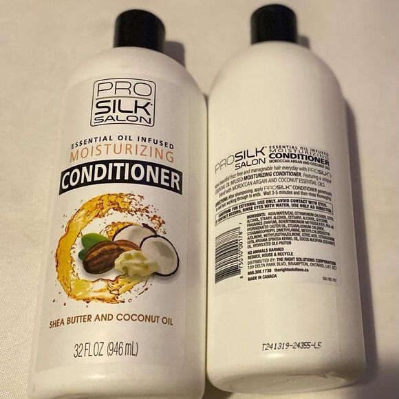 🛍️ Pro Silk Salon Moisturizing Conditioner with Moroccan Argan and Coconut Oils🎁 - Picture 5 of 7
